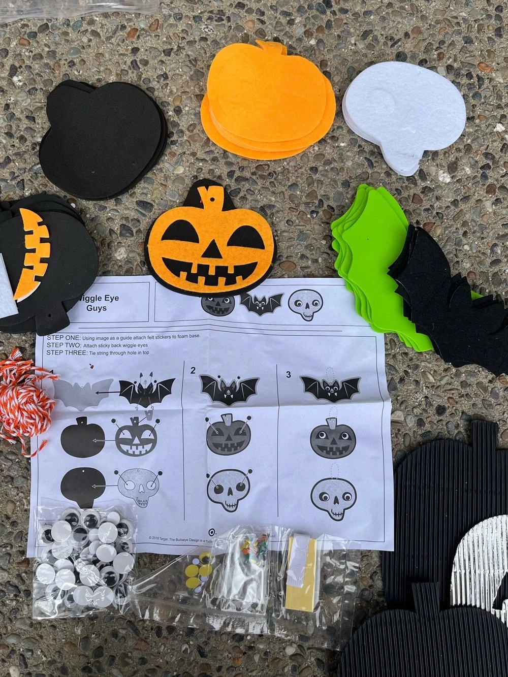 Halloween Crafts and Phonics Bingo for Kids Party Activities Leisure Fall Autumn